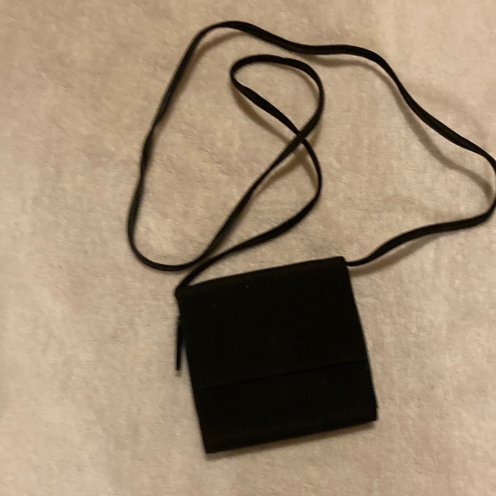 Black Crossbody Wallet / Purse